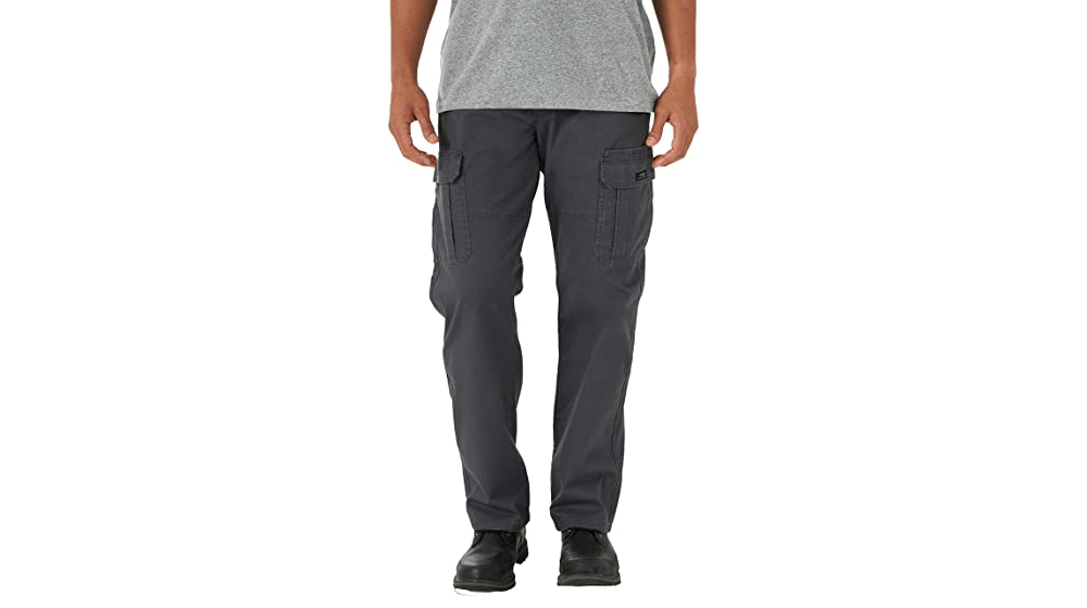 Wrangler Authentics Men's Relaxed Fit Stretch Cargo Pant